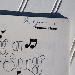 SING A GOSPEL SONG Songbook Vol 3 Daywind 1987 Southern Gospel Volume Three Vtg