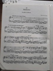 MODEST MUSSORGSKY- EIGHT VARIOUS PIECES FOR PIANO – 39 PAGES – VINTAGE, 1981