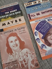 Vintage 1930s 1940s Sheet Music Robbins Music Corporation New York Mix Lot Of 8