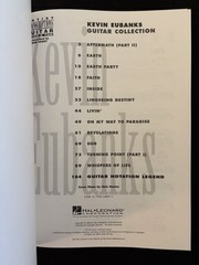 Kevin Eubanks Guitar Collection 12 Songs TAB Sheet Music Jazz Fusion HalLeonard