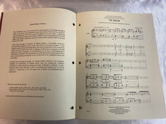 TE DEUM by John Rutter 1989 for Mixed Voices, SATB, with Organ