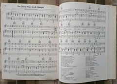 BOB DYLAN vintage Song Book sheet music softcover 1960s 144 PAGES