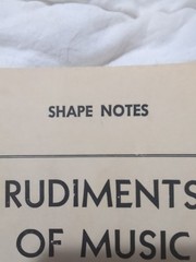 5×7 A.J. showater Rudiments Of Music