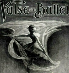 1904 Valse de Ballet John Baume Sheet Music Cable Co. Conover Pianos Ad Parks 8B