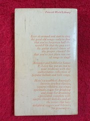 Songs for Pickin&rsquo; and Singin&rsquo; by James F. Leisy (1963 Trade Paperback)