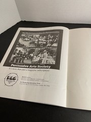 Vintage International Drum Rudiments Percussion Book Alfred