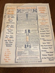 Antique 1914 Sheet Music On the Shores of Italy – Leo Feist – Jack Glogau B1