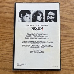 Andrew Lloyd Webber Requiem Vocal Score Novello Classical Choir Orchestra 1985
