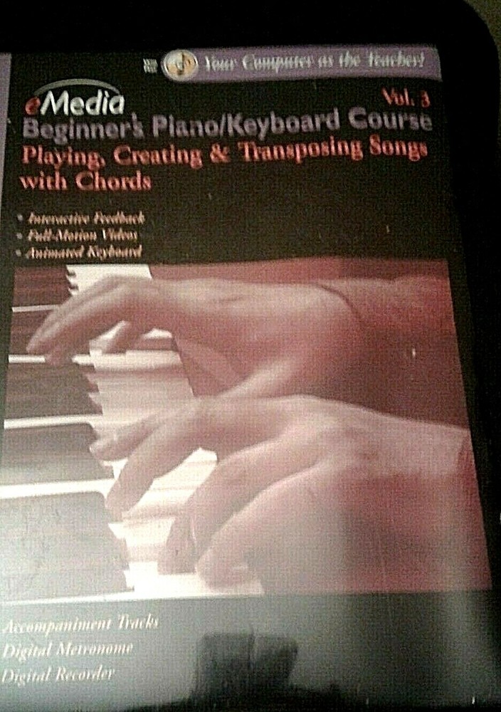 MEDIA BEGINNER&rsquo;S PIANO/KEYBOARD COURSE PLAYING, CREATING & TRANSPOSING SONGS M-8