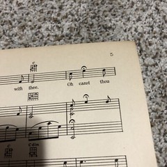 1938 Ah So Pure From Opera Martha King’s Jesters Sheet Music VTG