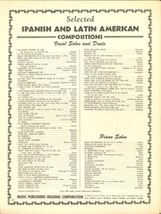 Lover Come Back To Me Sheet Music Solo Voice In G Piano 1947 Spanish English