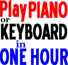 How to Play Keyboard Piano Beginners Music Book Teach Yourself in 1hr All Ages
