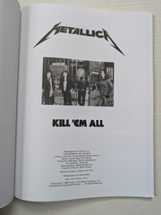 Metallica Guitar Tab Book Lot of 4 Songbook Tablature Lightning Kill Em All +