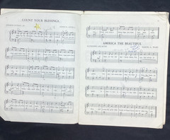 Vtg Songbook, Sacred Songs and Spirituals, 1965 – ships free