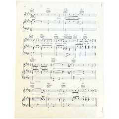 John Lennon & Yoko Ono – Woman Sheet Music Piano Vocal Guitar 1981 Lenono