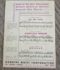 Vintage 1930s 1940s Sheet Music Robbins Music Corporation New York Mix Lot Of 8