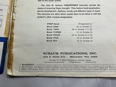 Vintage Schaum Piano Instruction Book Lot John W Schaum Music Speller Christmas