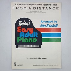 Sheet Music From a Distance 1987 Julie Gold / Bette Midler Almo Pub. (VG-LN)