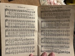 Lot of 9 VTG Gospel Song Books 1939-1979.