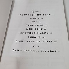 Coldplay Ghost Stories Guitar Tab Tablature Songbook Sheet Music Hal Leonard