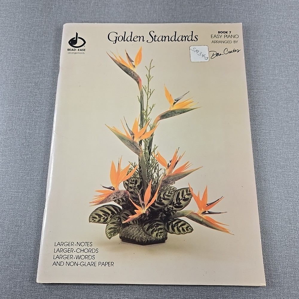 Golden Standards Book 7 Easy Piano by Dan Coates ~ 1981 Vintage Songbook