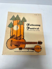Folksong Festival Irwin Silber 1967 Scholastic 47 Favorites Play Illustrated