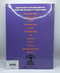Jimi Hendrix Guitar Tab / Tablature / Signature Links With CD / Songbook VGC