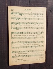 SHEET MUSIC BOOK, SINGSPIRATION NUMBER 3 GOSPEL SONGS CHORUSES, SMITH 1943 (631)
