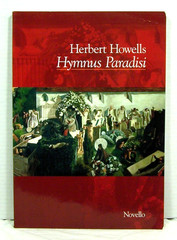 Hymnus Paradisi for SATB Choral Vocal & Piano Sheet Music Book Herbert Howells