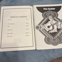 Mel Bays Guitar Class Method Book 1976 144 Pages.