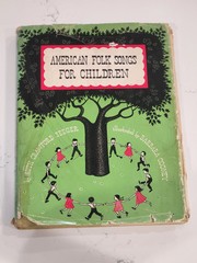 VTG American Folk Songs For Children 1948 Ruth Crawford Seeger HC DJ First Ed.