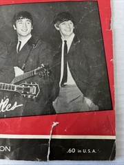 Vintage 1963 I Want To Hold Your Hand BEATLES SHEET MUSIC Duchess Guitar Piano