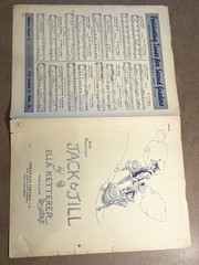 1930 Jack & Jill Piano Sheet Music – Ella Ketterer – Presser – Vintage