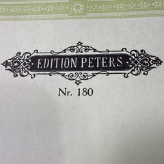 Beethoven Sämtliche Lieder Edition Peters Nr 180 Vocal Piano German Songs