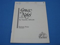 GRACE NOTES FOR ORGAN BY TIMOTHY ALBRECHT 1987 SHEET MUSIC