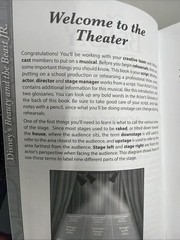 Disney Beauty and the Beast JR Actor&rsquo;s Script Broadway Junior MTI NEW/OTHER