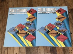 Solo Sounds for Alto Saxophone Volume 1 Levels 1-3 Sheet Music 2 New Books