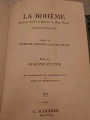 LOT of (5) Vintage Hardcover Vocal Scores – Verdi, Puccini, Mascagni