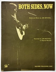 1969 JONI MITCHELL « BOTH SIDES NOW » SHEET MUSIC – FOLK ROCK ERA CLASSIC