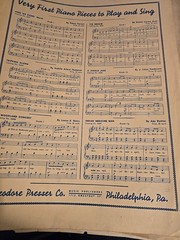 Sandman&rsquo;s Near Piano Sheet Music 1944 Ella Ketterer Vintage Theo Presser S1362