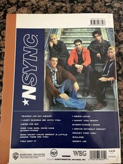 NSync: « Piano Vocal Chords Music Book » Pre-Owned 1998 NICE!