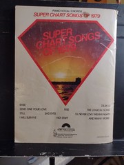 1970&rsquo;s Compilation Songbook Superchart Songs Of The 1979 Piano Guitar Vocal Good