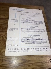 Deep Purple, De Rose/ Parish, Johnny Messner 1939-Vintage Sheet Music