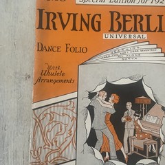 Irving Berlin Universal Dance Folio No. 10 For Piano Solo Songbook 1926 Advanced