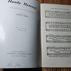 Handy Hymnal Vocal Selections by Al Smith Zondervan 1945
