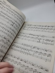 DANCLA Op 118 Six Airs Varies For Piano VIOLIN Fischer EXERCISE BOOK Vintage