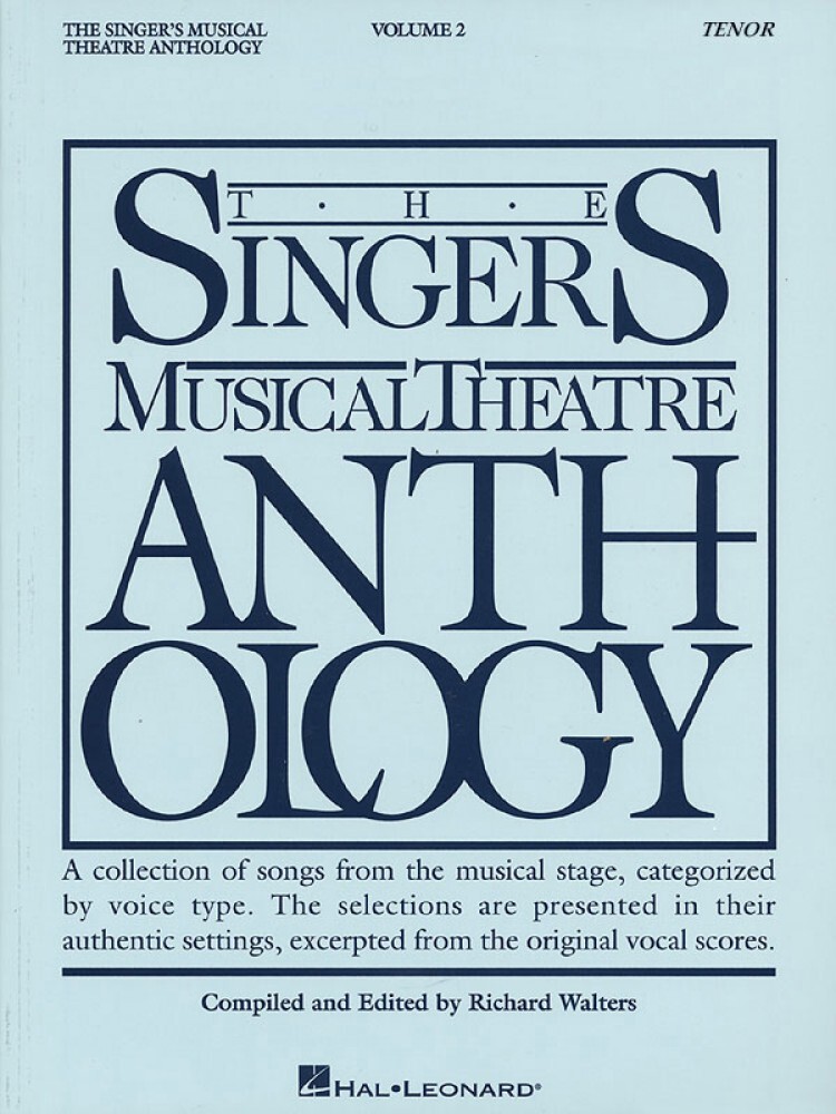 The Singer&rsquo;s Musical Theatre Anthology Volume 2 Tenor Book Only Vocal 000747032