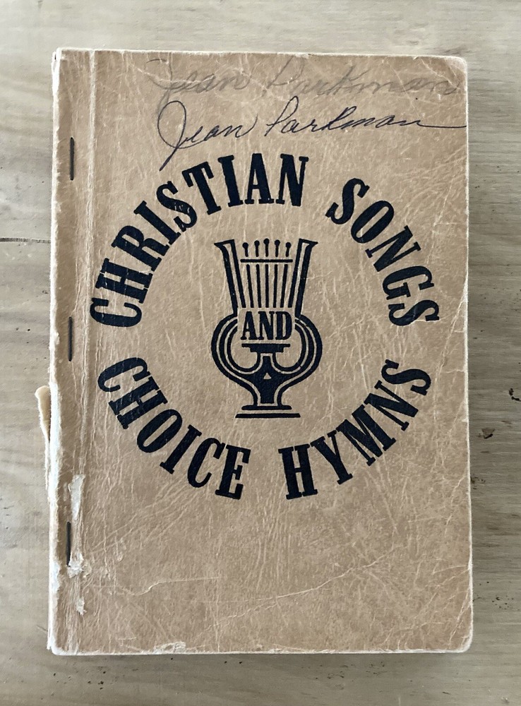 Christian Songs Choice Hymns Vintage Hymn Music Song Book 1957