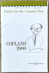 Aaron Copland FANFARE FOR THE COMMON MAN Full Score & All Parts ~Boosey & Hawkes