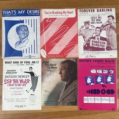Lot of 57 Vintage Sheet Music 1940-70s Movie Themes Songs Broadway Lucille Ball